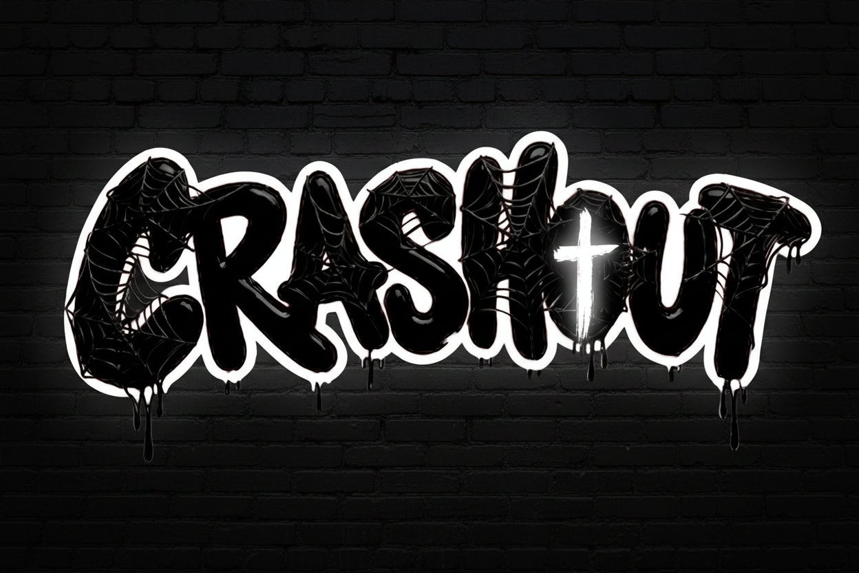 put black brick wall for background
